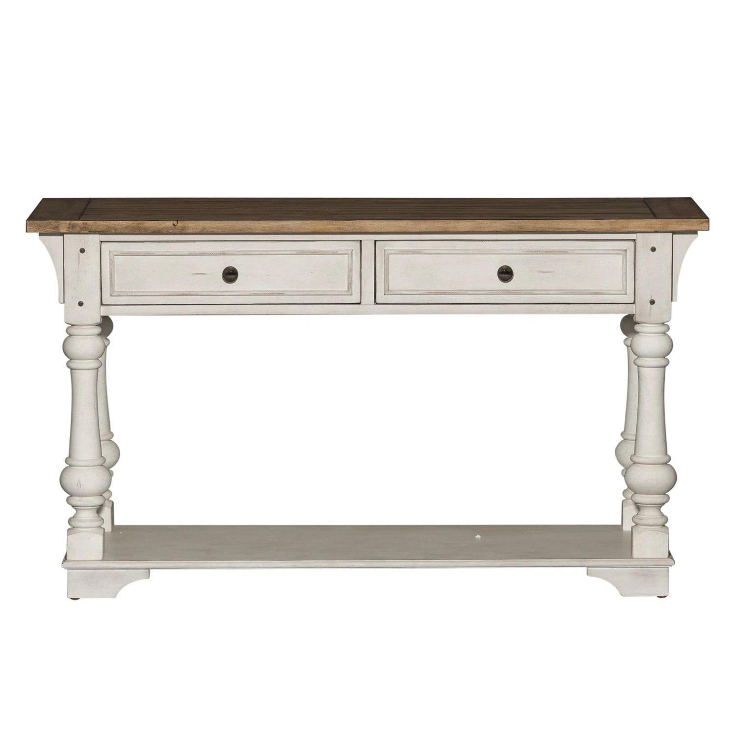 Morgan Creek Sofa Table in Antique White image
