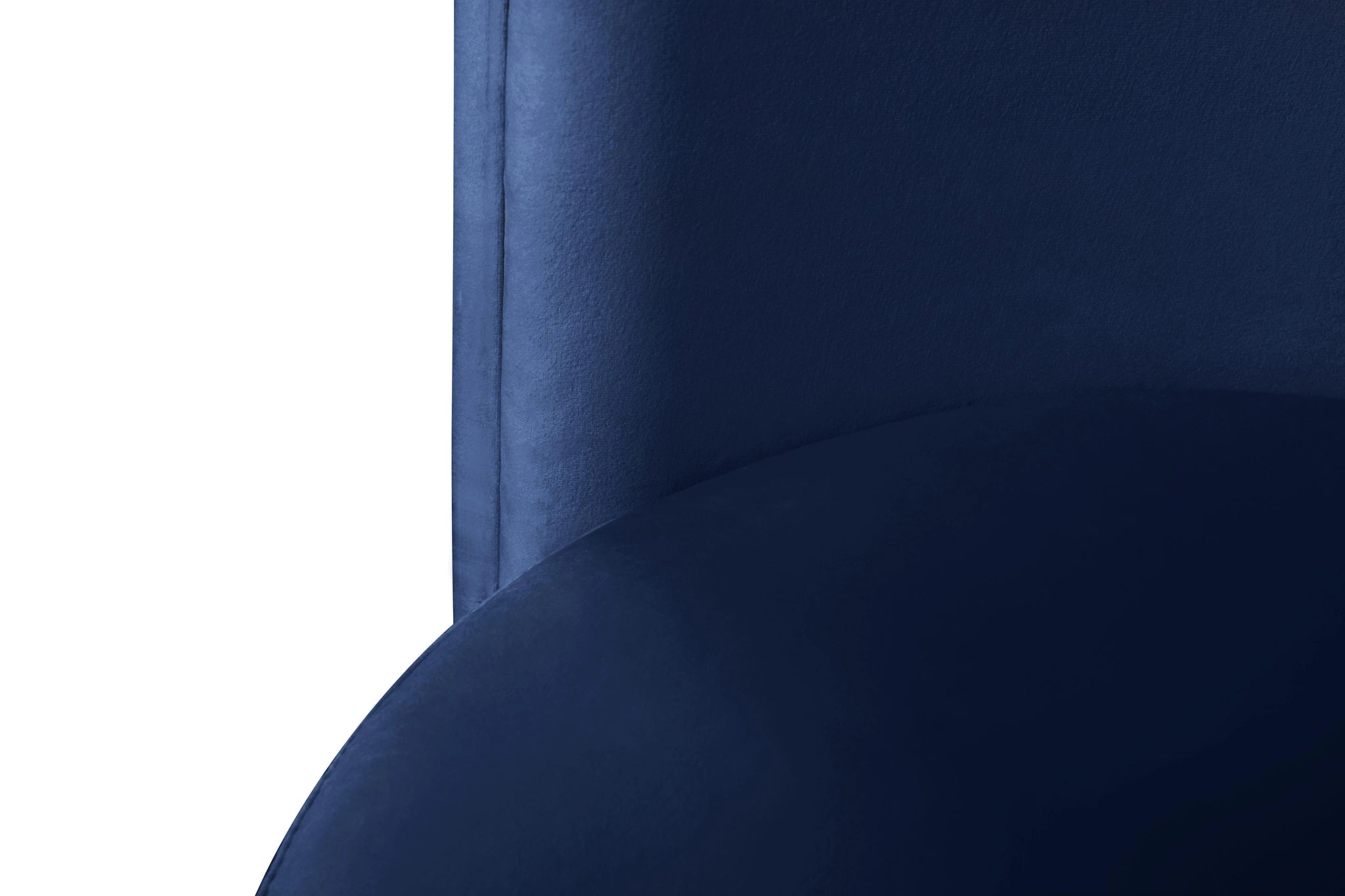 Rotunda Navy Velvet Accent Chair