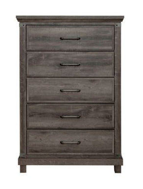 Liberty Furniture Lakeside Haven 5 Drawer Chest in Brownstone - Luxury Home Furniture (MI)