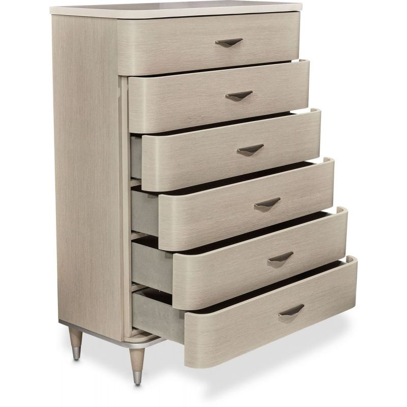 AICO Eclipse Drawer Chest in Moonlight - Luxury Home Furniture (MI)