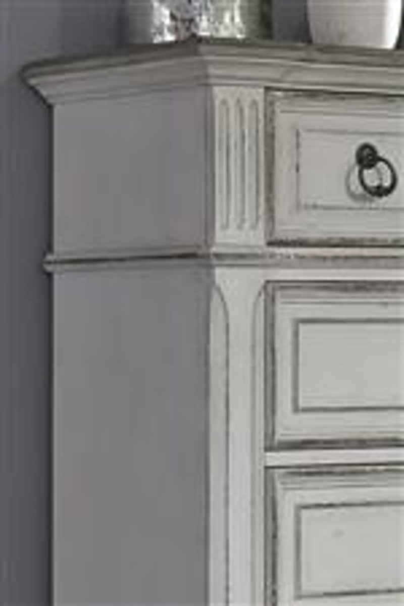 Liberty Furniture Abbey Park Drawer Dresser in Antique White - Luxury Home Furniture (MI)
