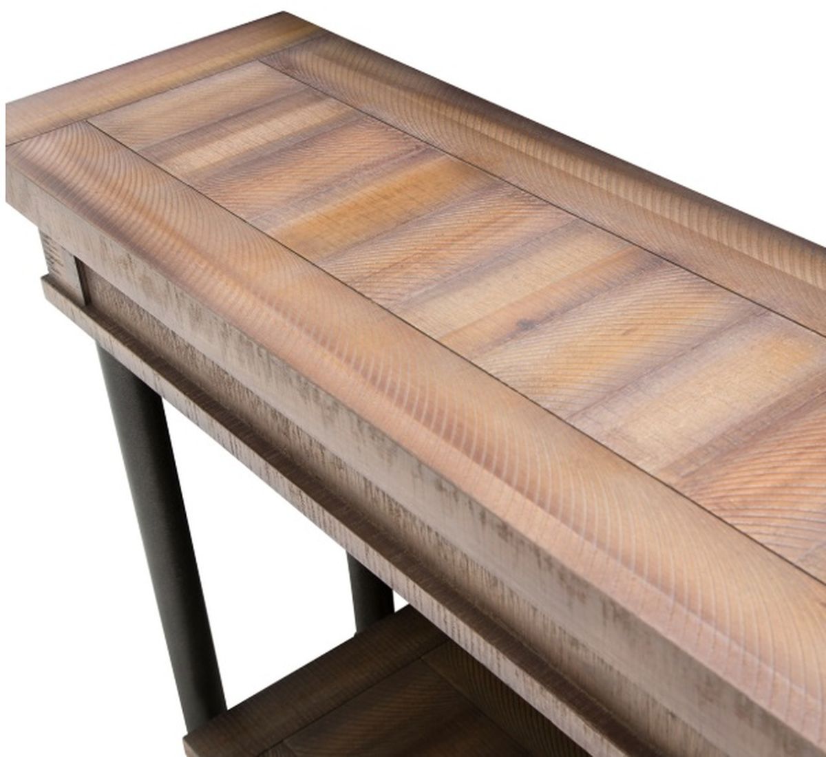 Aico Crossings Console Table in Reclaimed Barn - Luxury Home Furniture (MI)