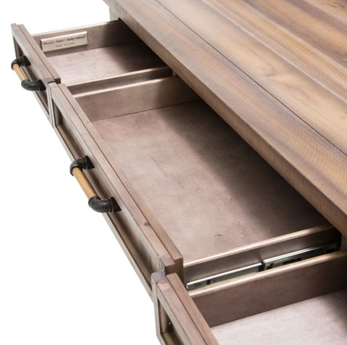 Aico Crossings Writing Desk in Reclaimed Barn - Luxury Home Furniture (MI)
