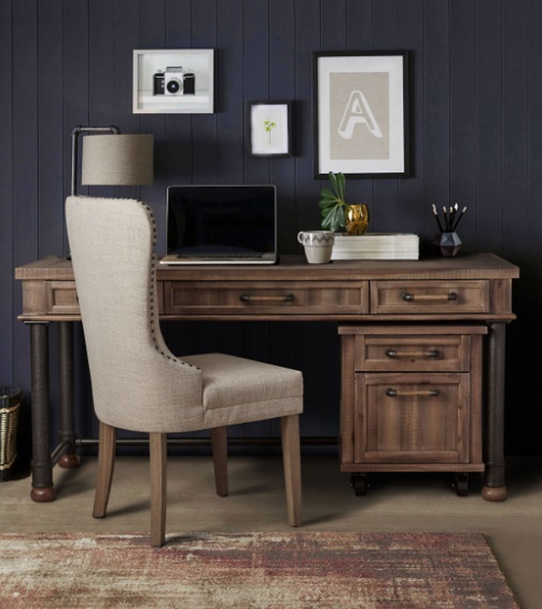 Aico Crossings Writing Desk in Reclaimed Barn - Luxury Home Furniture (MI)