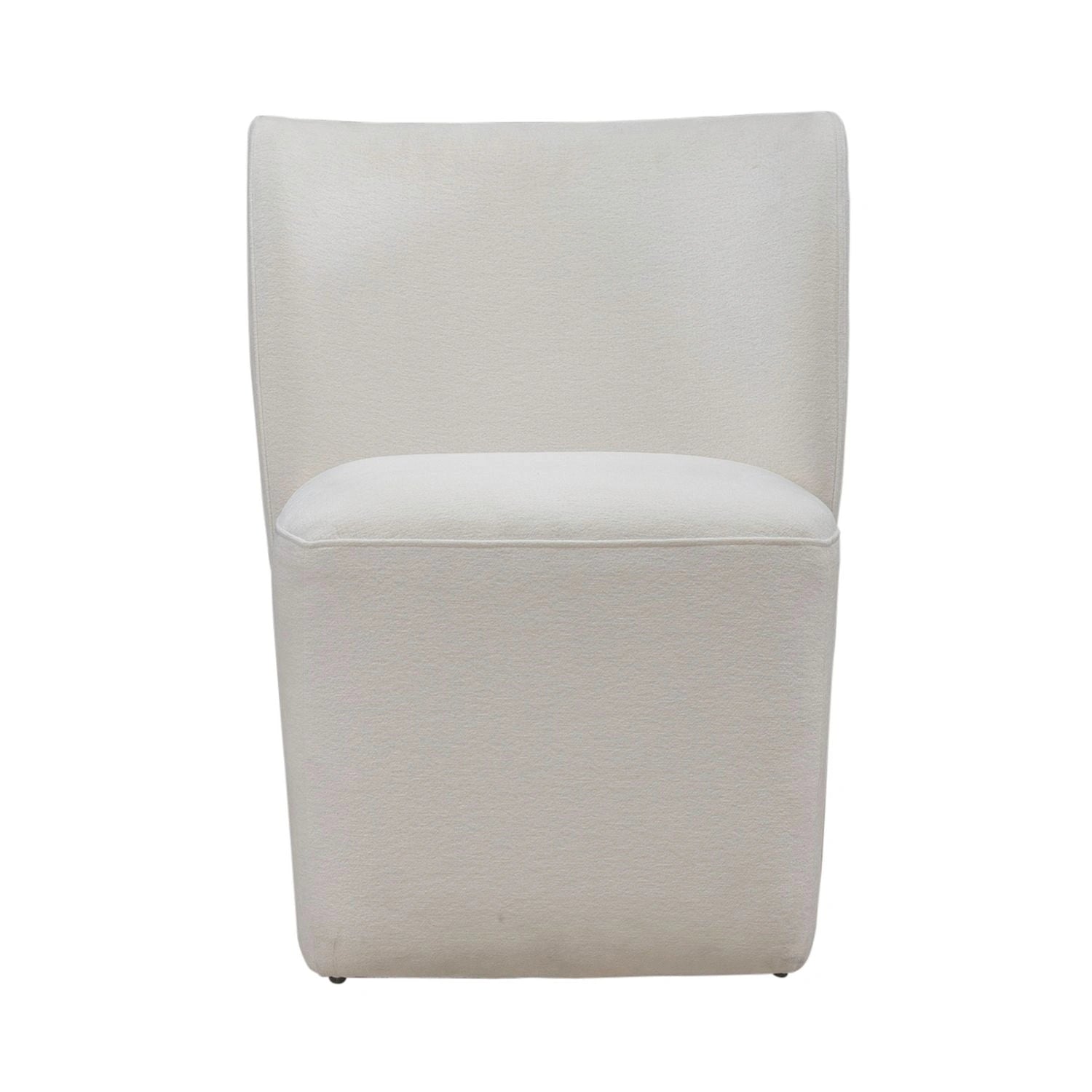 Accent Dining Accent Dining Chair w/ Casters - Ivory image