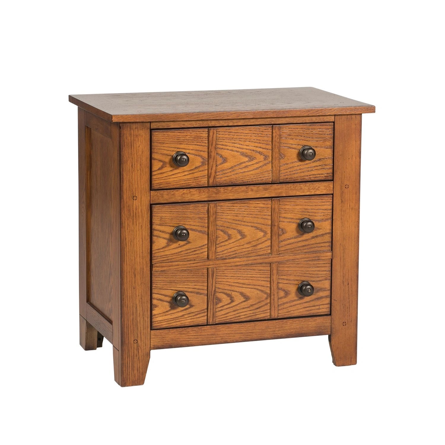 Grandpa's Cabin Nightstand in Age Oak image