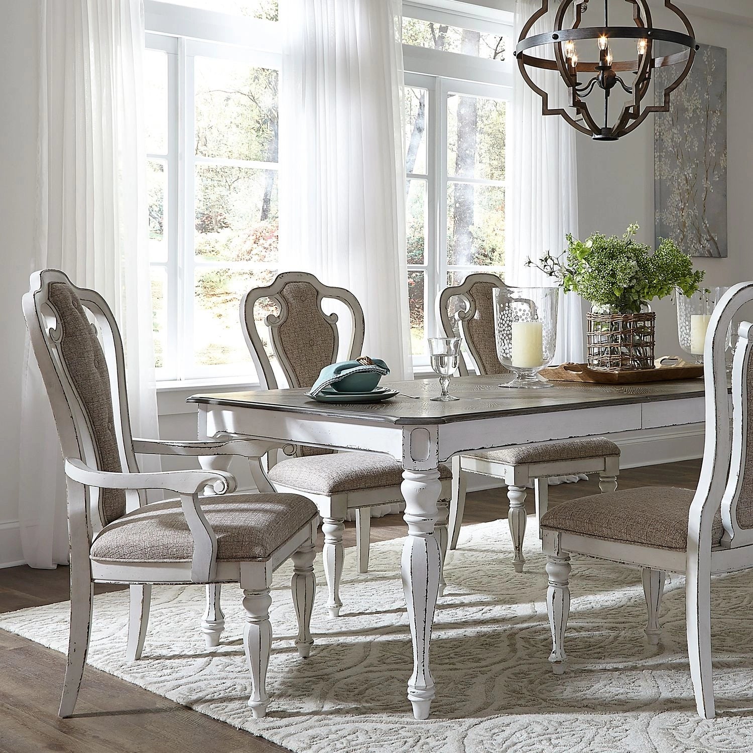 Magnolia Manor Splat Back Uph Arm Chair (RTA) image