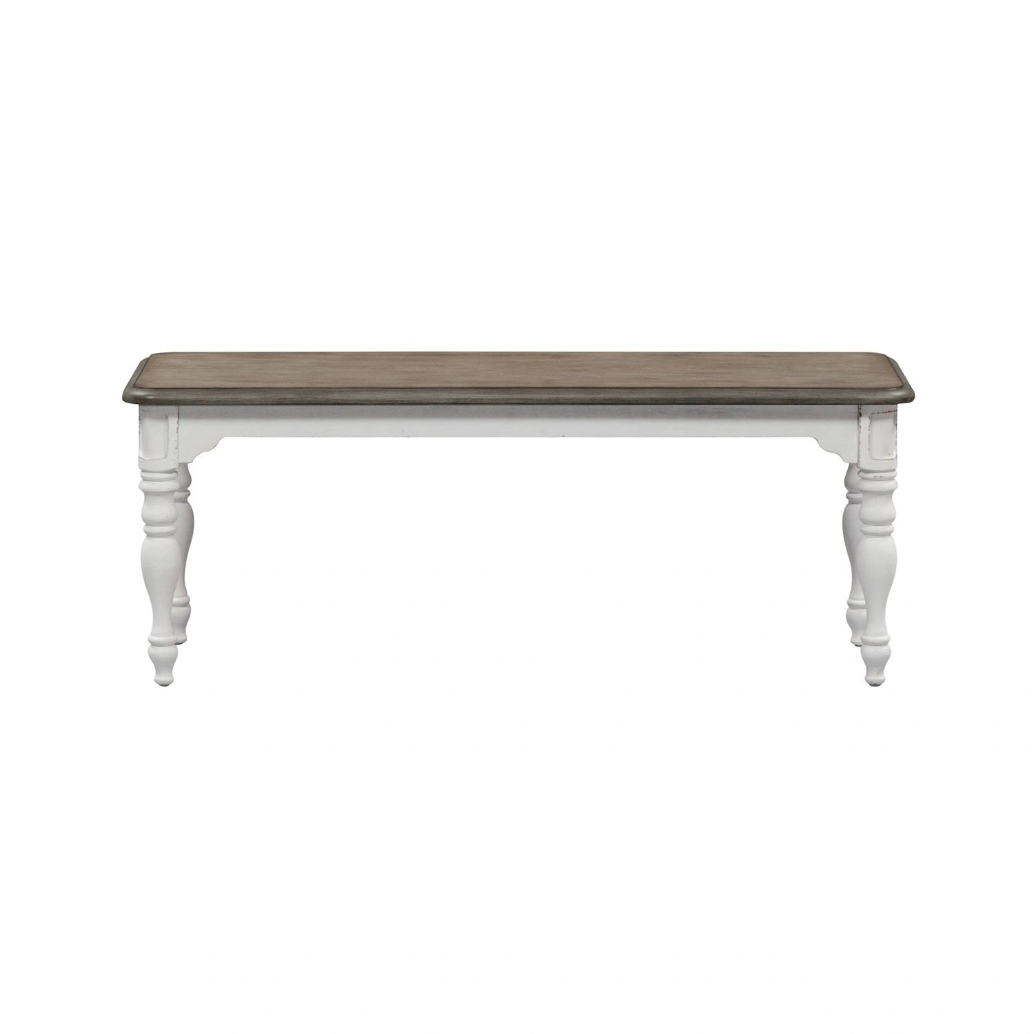 Magnolia Manor Dining Bench (RTA) in Antique White image