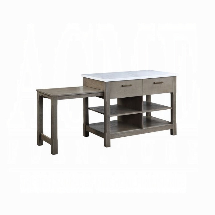 Feivel Kitchen Island With Pull Out Table - Luxury Home Furniture (MI)