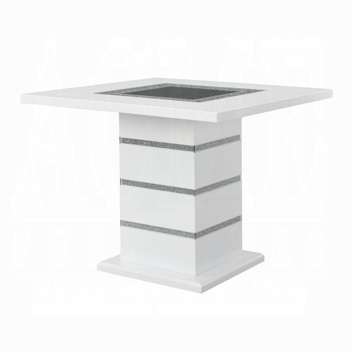Elizaveta Counter Height Table With Pedestal Base - Luxury Home Furniture (MI)