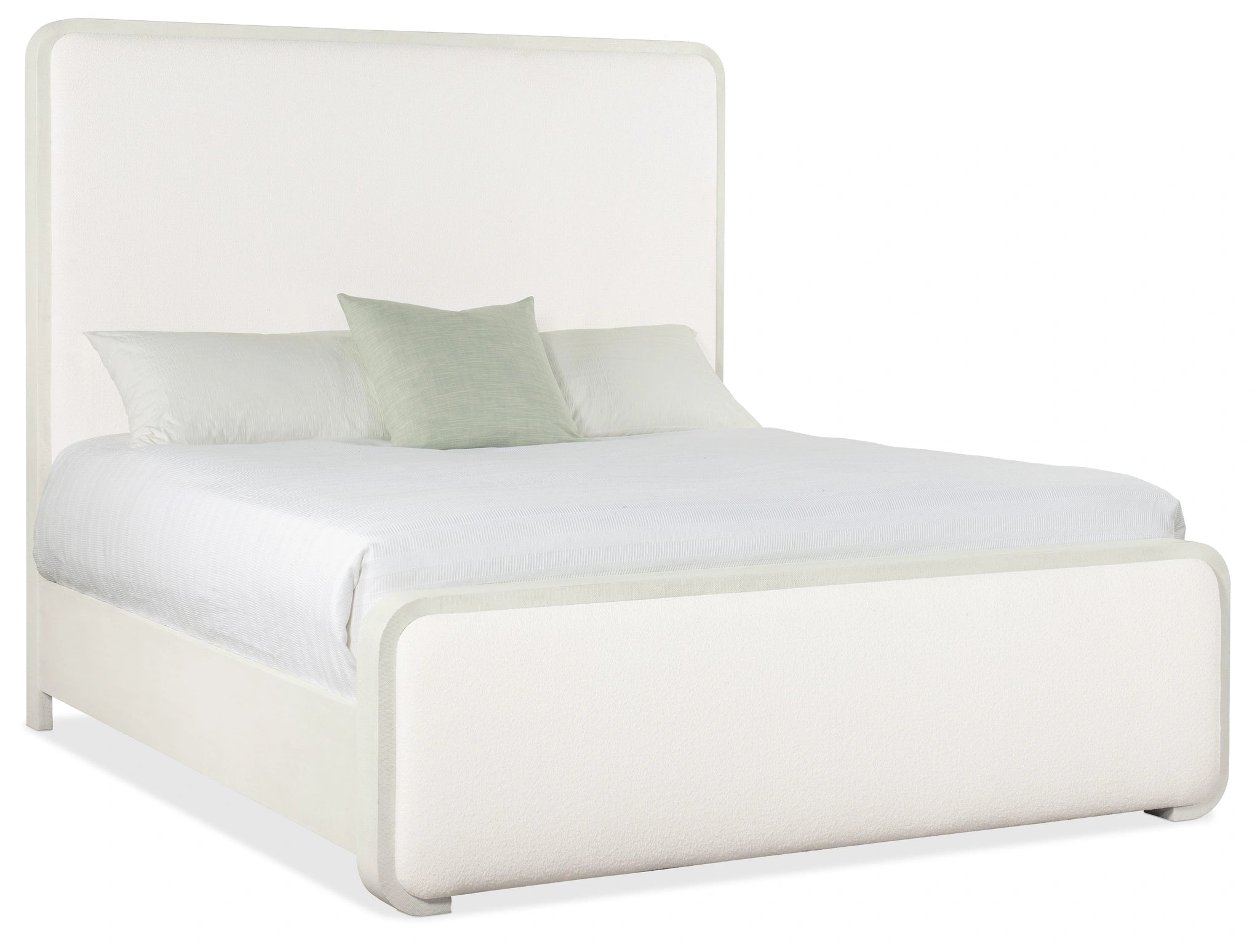 Serenity Ashore Queen Upholstered Panel Bed