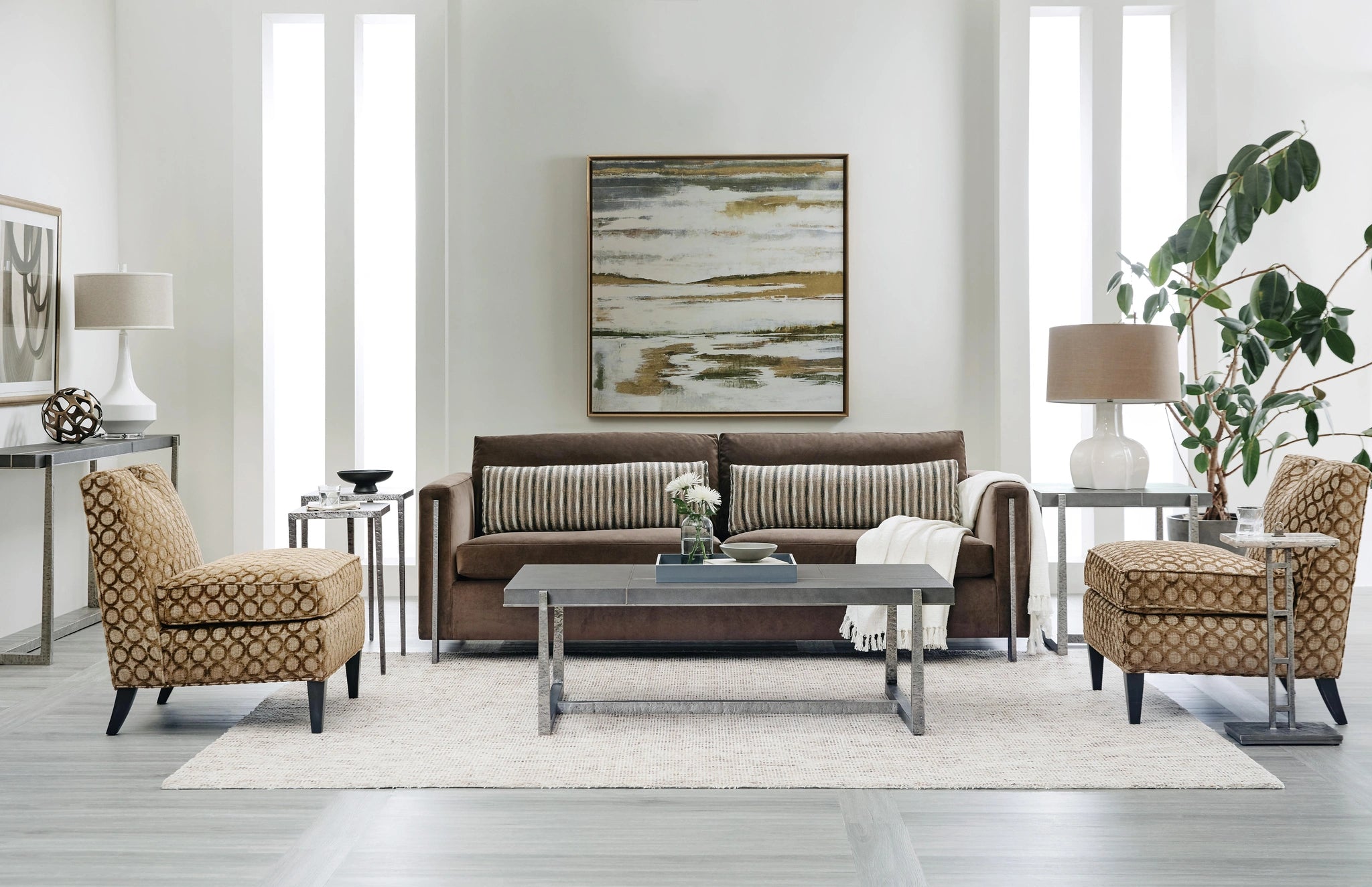 Chapman Mixed Media Console Table