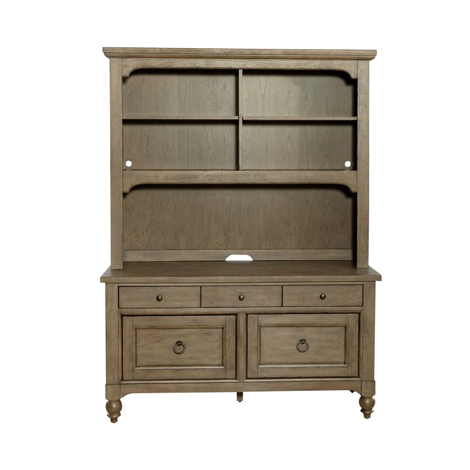 Americana Farmhouse Credenza & Hutch image