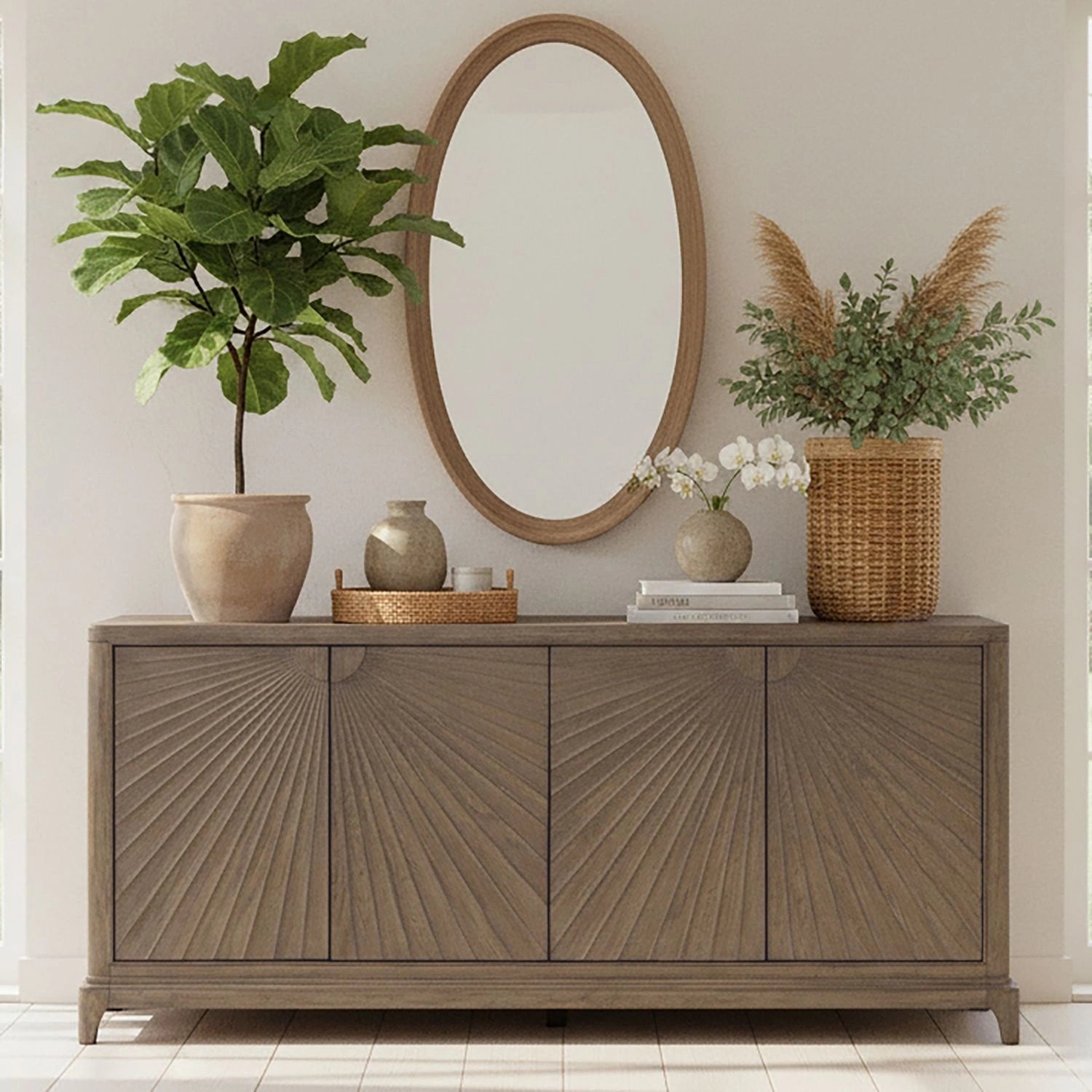 Montecito 4 Door Accent Cabinet image