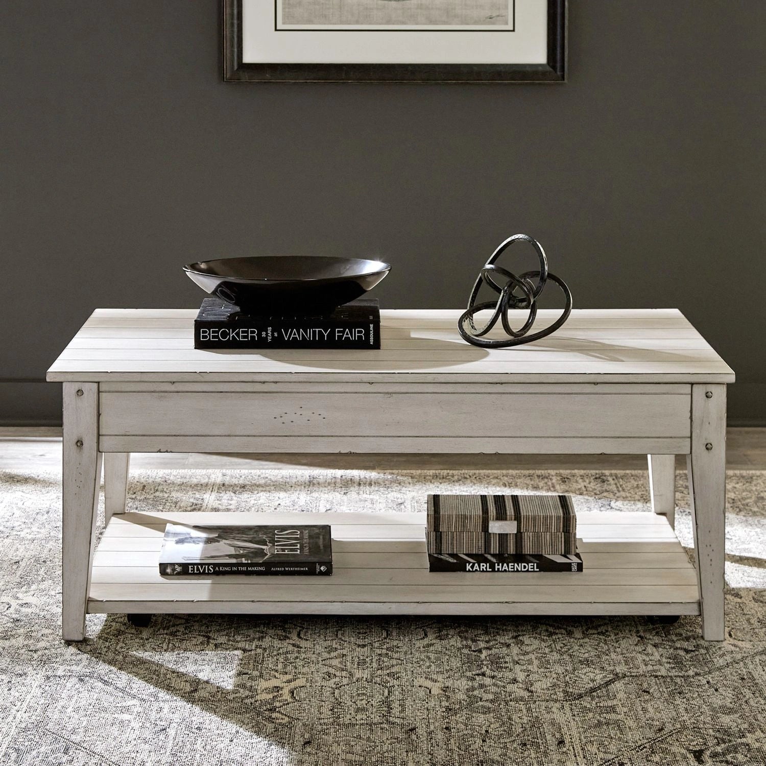 Lake House Lift Top Cocktail Table image