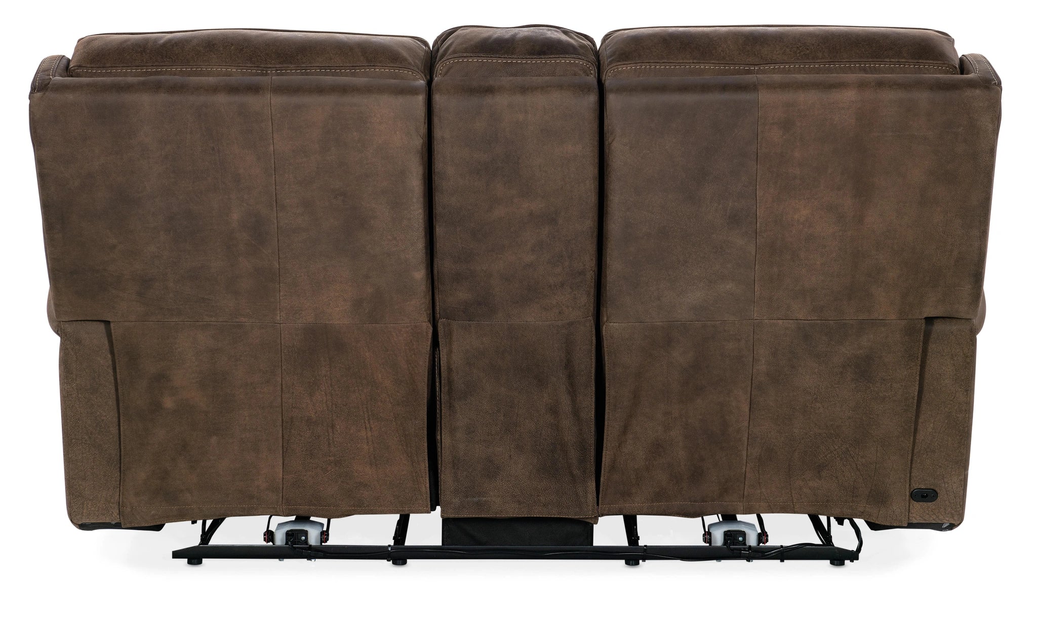 Wheeler Power Console Loveseat with Power Headrest