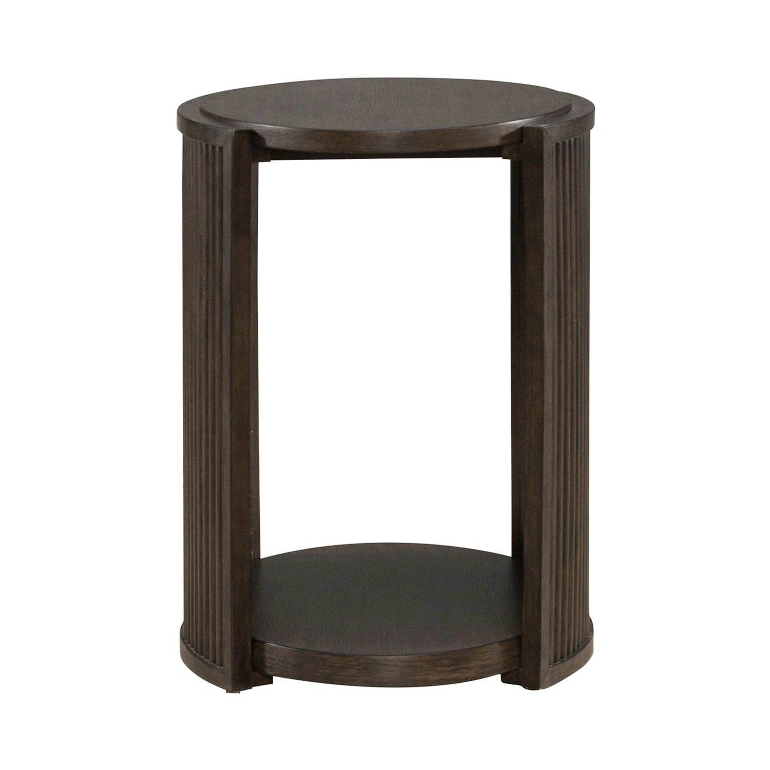 City View Chairside Table in Coffee Bean image
