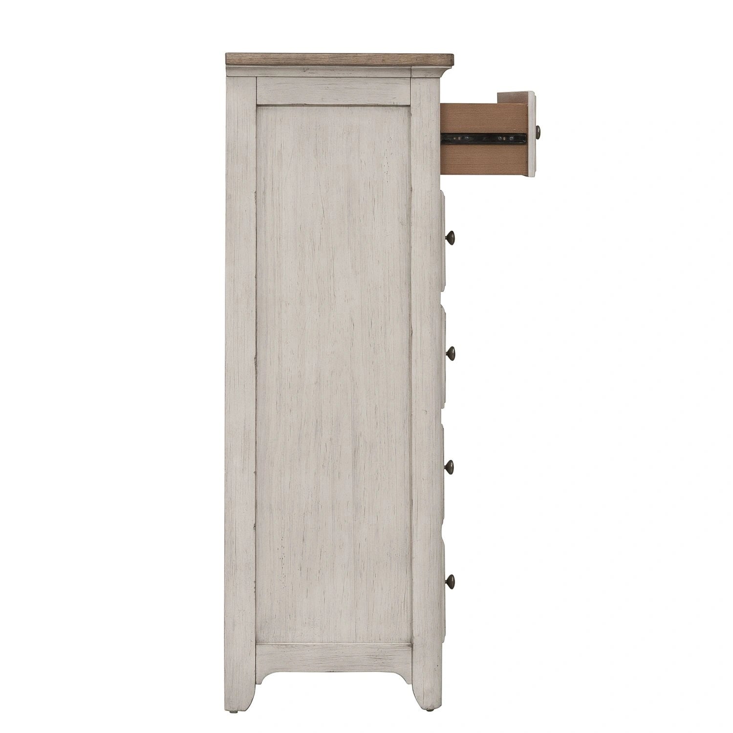 Farmhouse Reimagined Drawer Chest in Antique White image