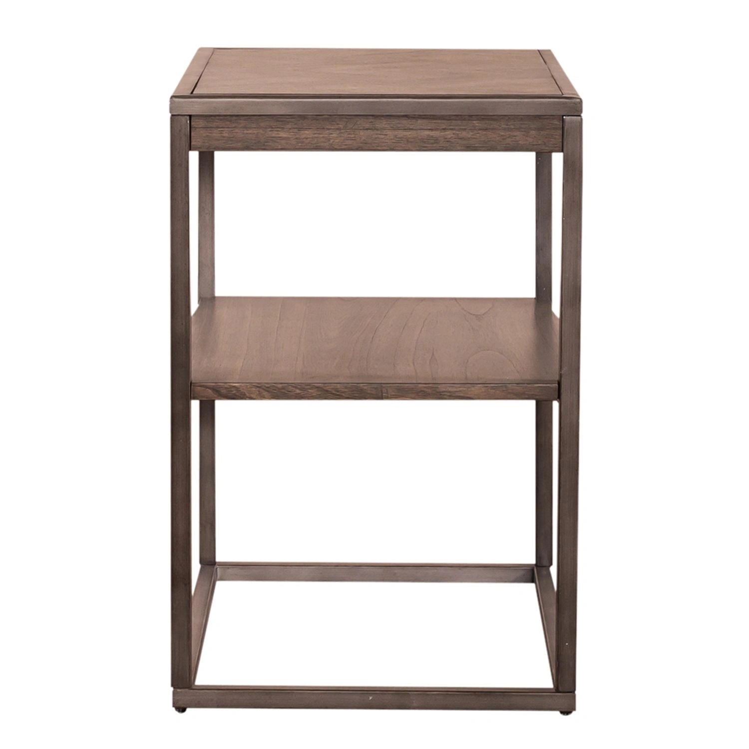 Jamestown Chair Side Table in Brown image
