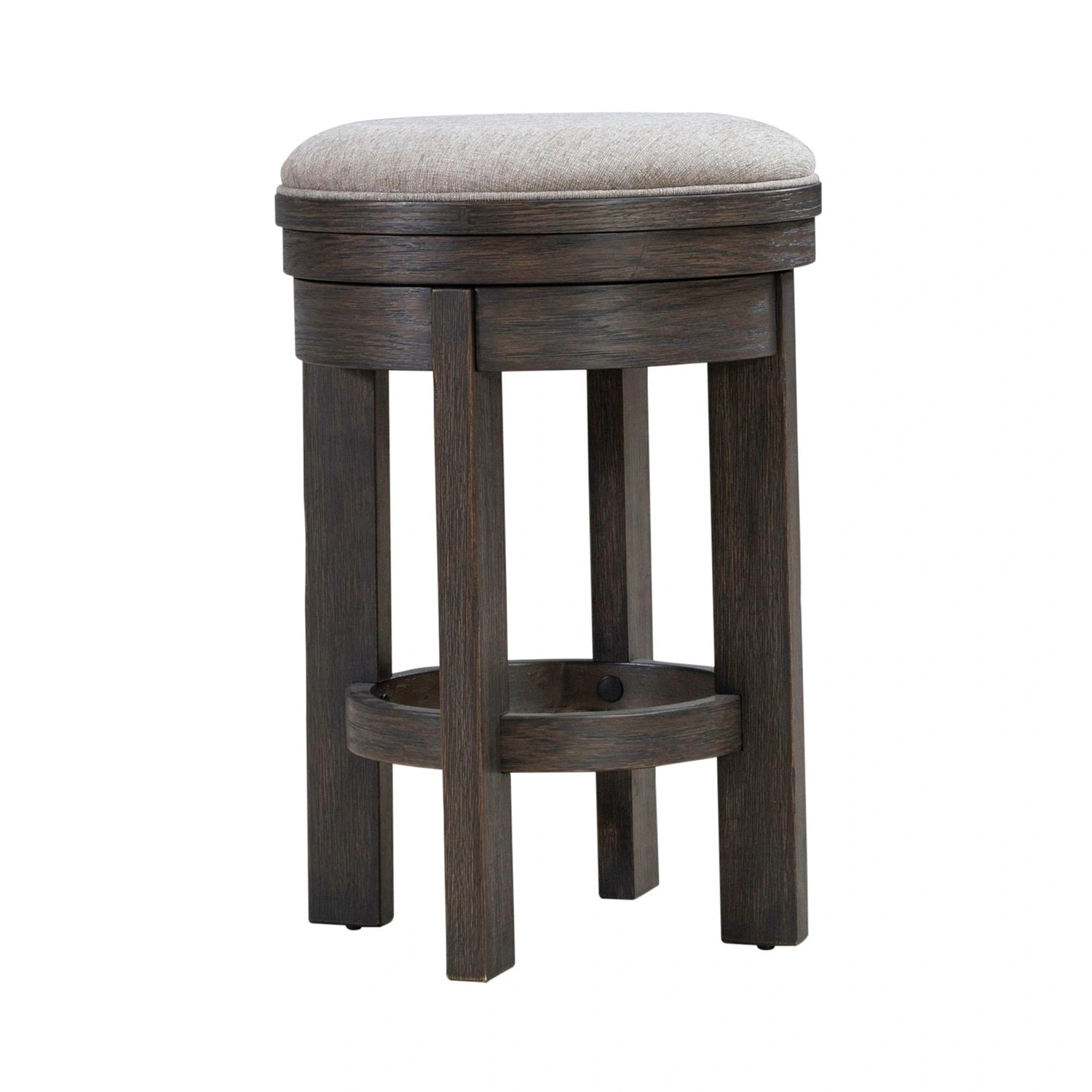 Lennox Hill Uph Swivel Console Stool image