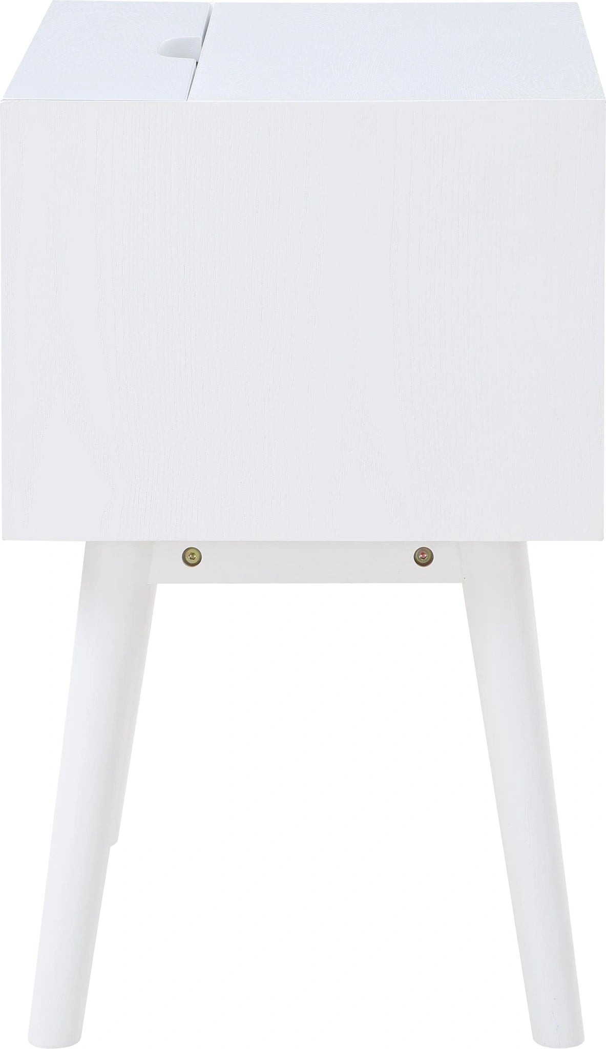 Teddy White Night Stand