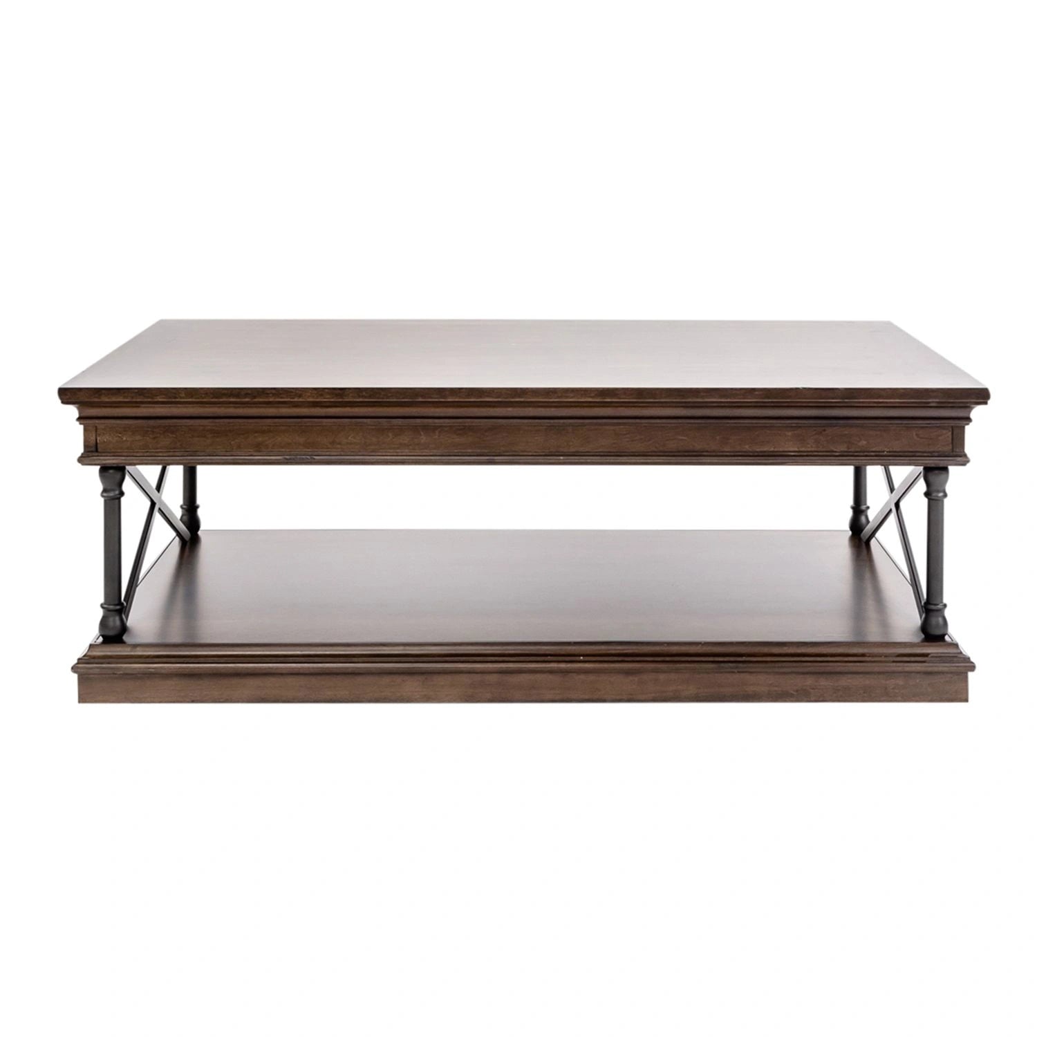Tribeca Rectangular Cocktail Table in Cordovian Brown image