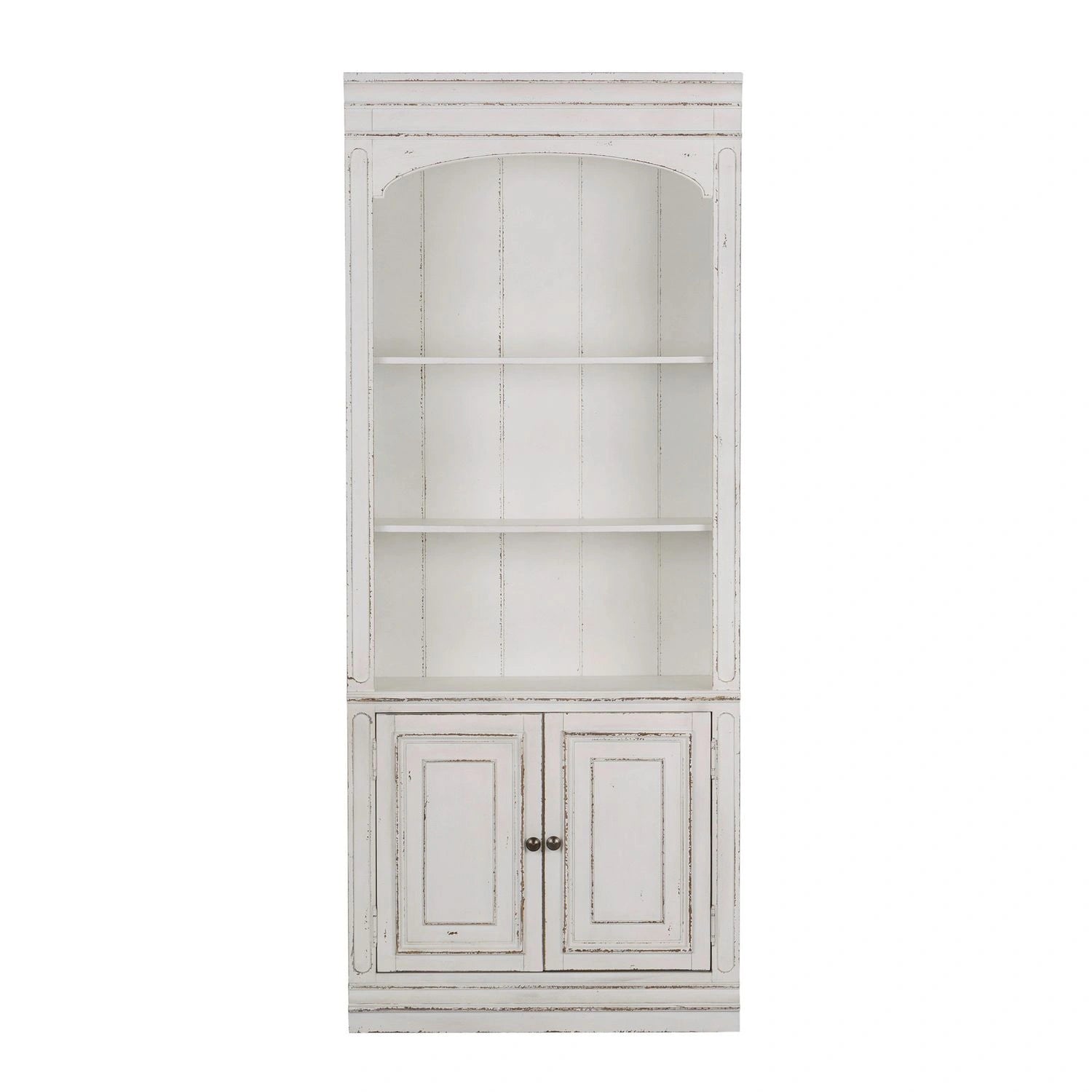 Magnolia Manor Bunching Bookcase in Antique White image