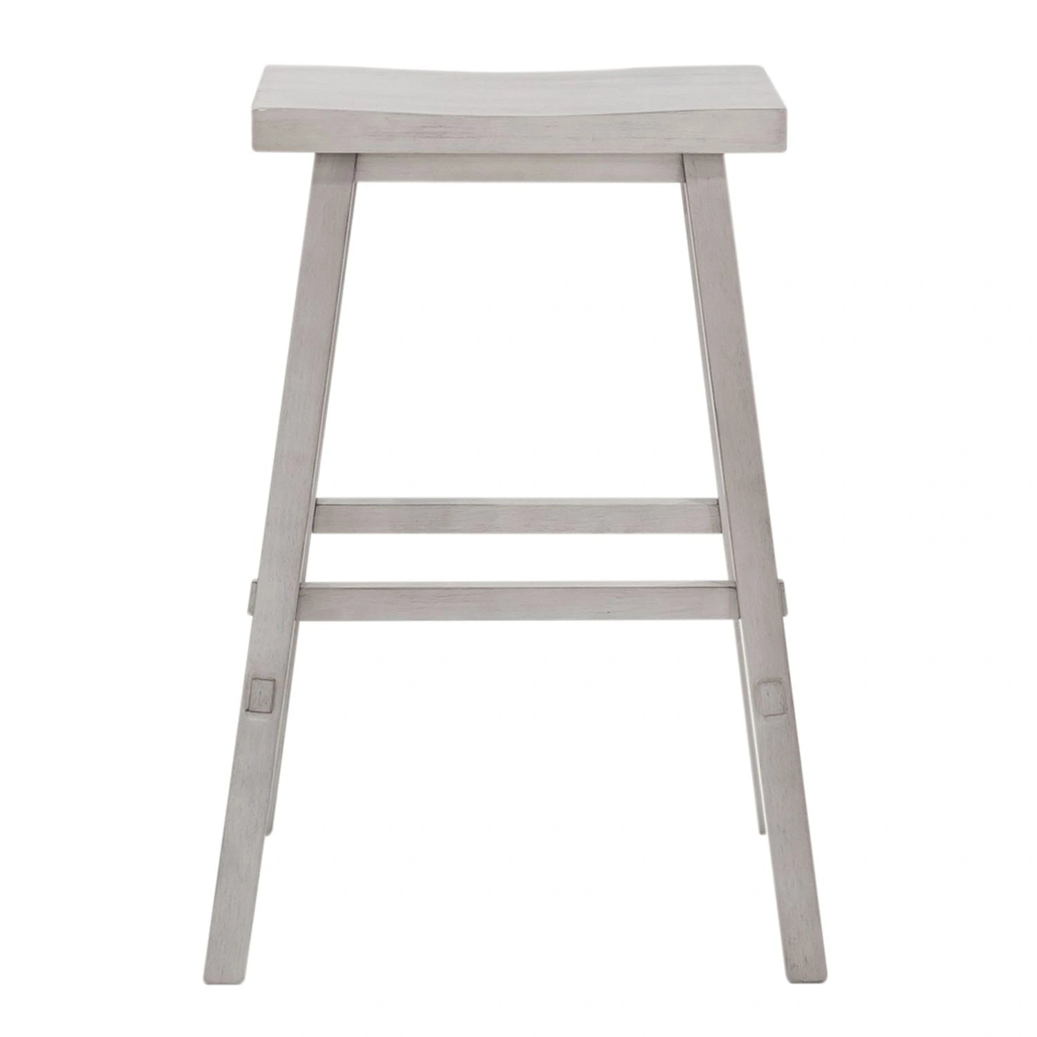 Creations 30 Inch Sawhorse Stool- White image