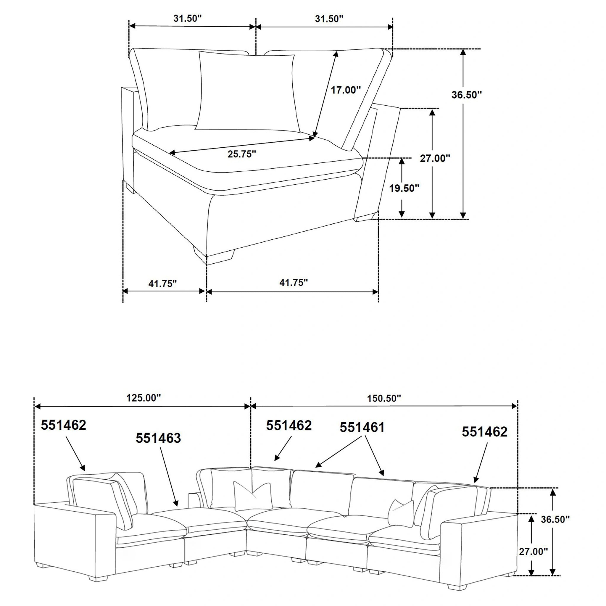 Lakeview Modular Sectional Sofa