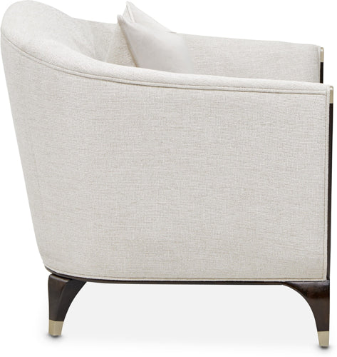AICO Paris Chic Matching Chair Cremini in Espresso - Luxury Home Furniture (MI)