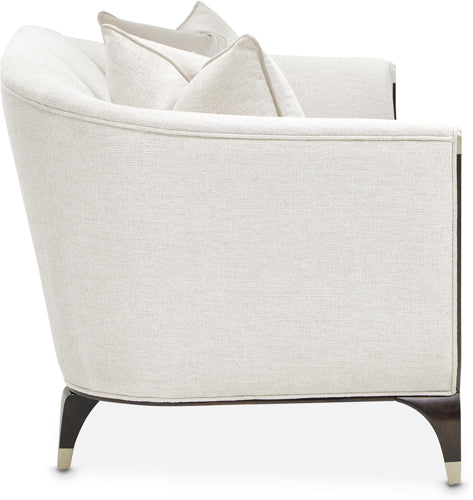 AICO Paris Chic Loveseat Cremini in Espresso - Luxury Home Furniture (MI)