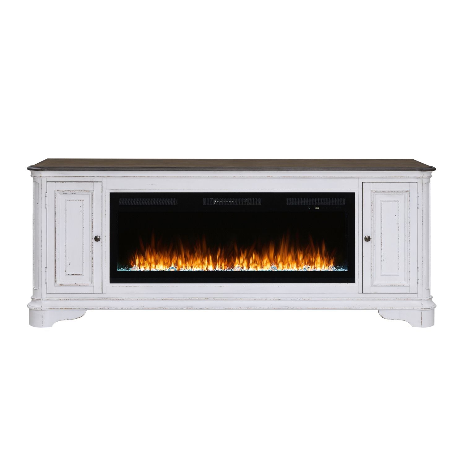 Fireplace TV Consoles 244 82 Inch Console w/ Fire FTS