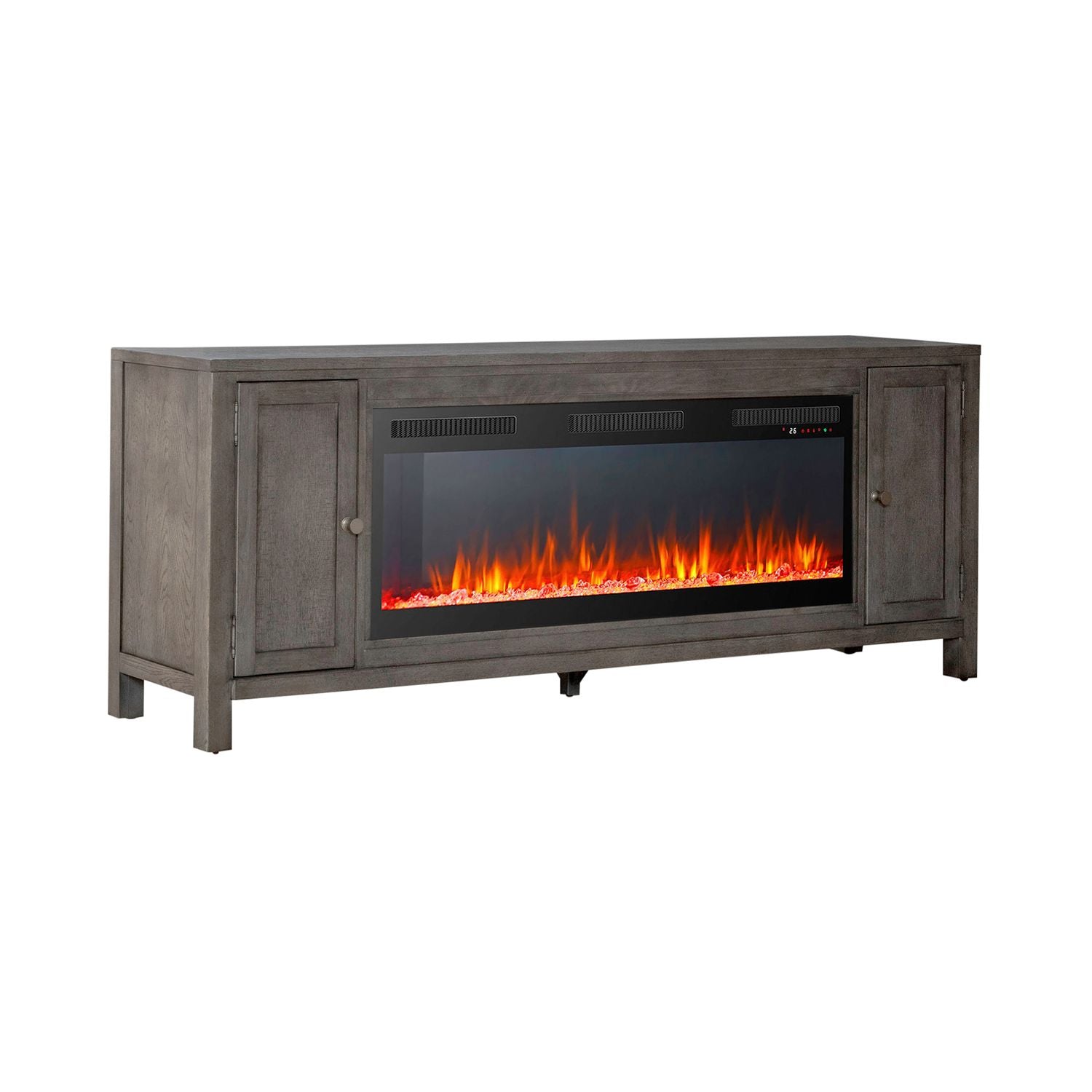 Fireplace TV Consoles 406 78 Inch Console w/ Fire FTS