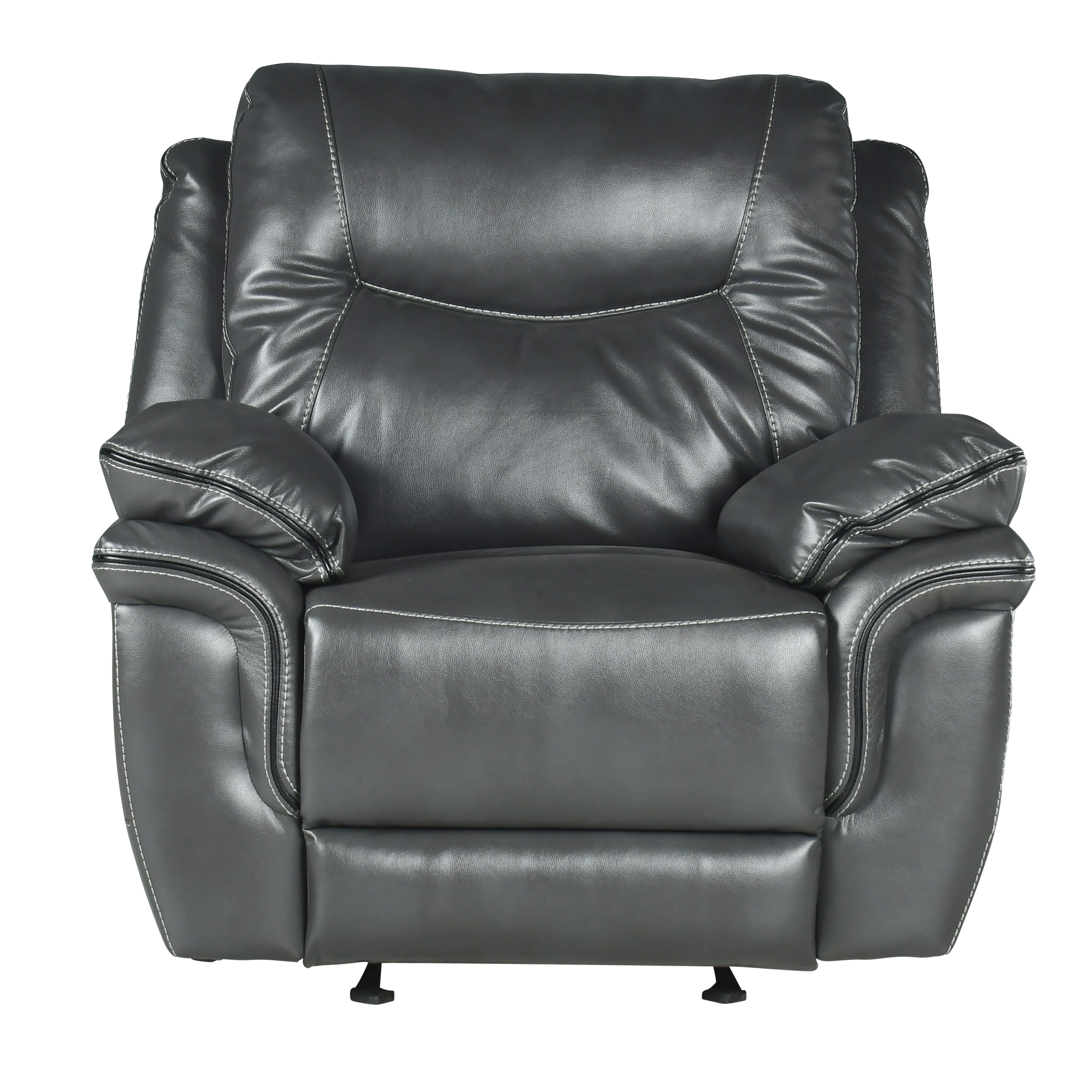 Steve Silver Isabella Manual Glider Recliner in Grey - Luxury Home Furniture (MI)