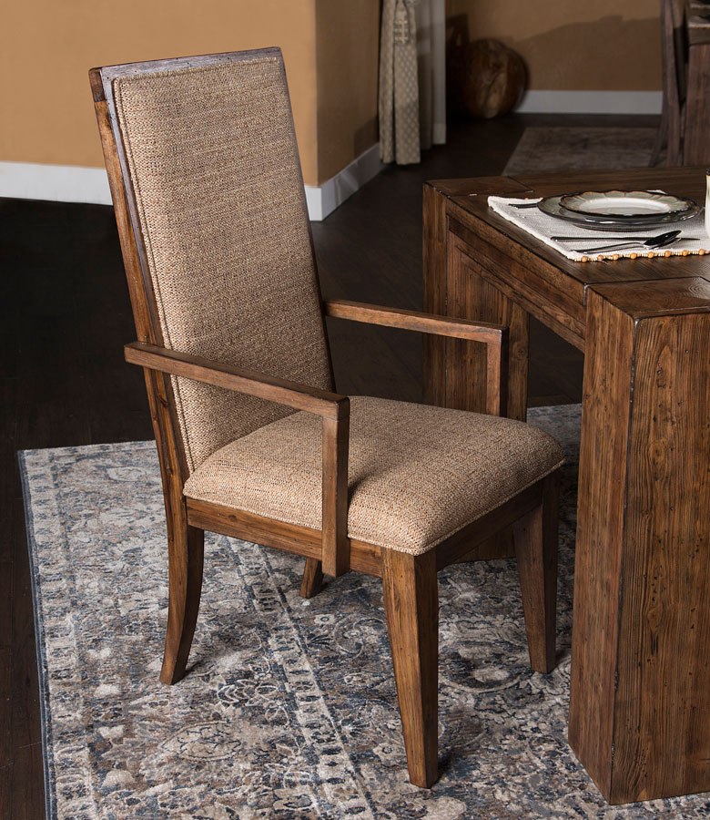 Aico Carrollton Arm Chair (Set of 2) in Rustic Ranch - Luxury Home Furniture (MI)