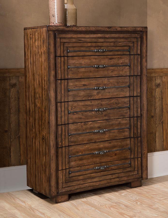 Aico Carrollton Drawer Chest in Rustic Ranch - Luxury Home Furniture (MI)
