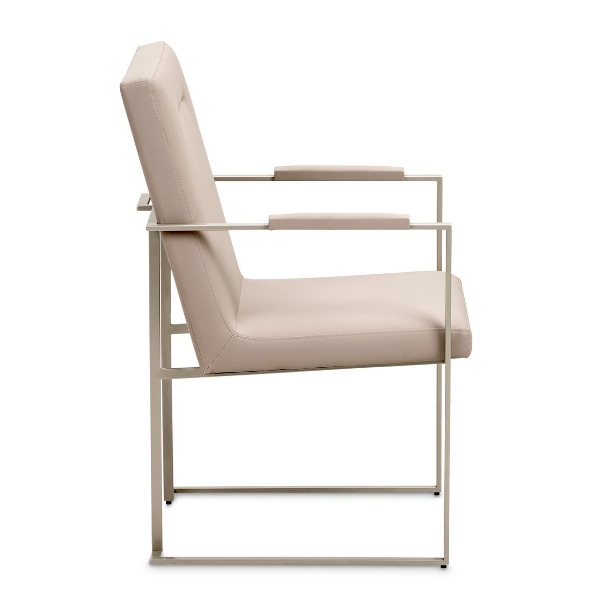 AICO Marin Arm Chair (Set of 2) in Greige - Luxury Home Furniture (MI)