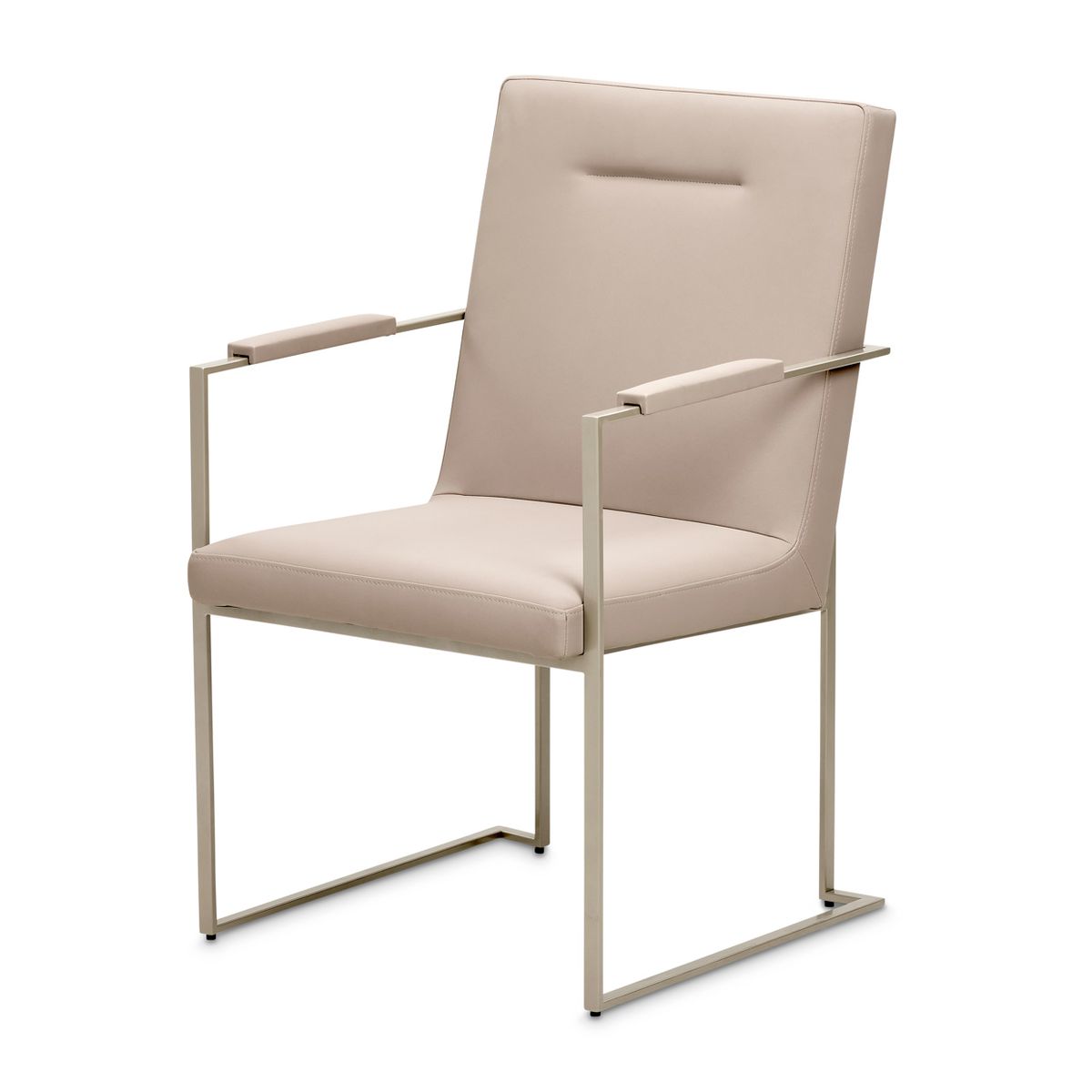 AICO Marin Arm Chair (Set of 2) in Greige - Luxury Home Furniture (MI)