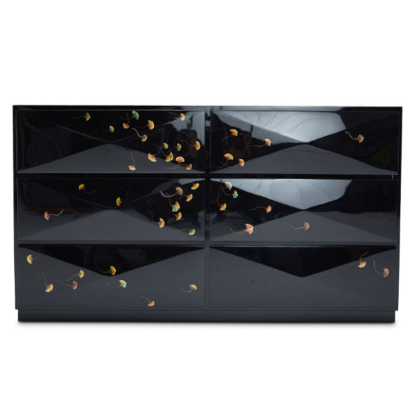 AICO Furniture A La Carte Illusions Windy Leaves Cabinet - Luxury Home Furniture (MI)