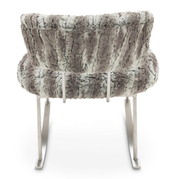 AICO Furniture A La Carte Pebble Beach Rocker Chair in Moondust - Luxury Home Furniture (MI)