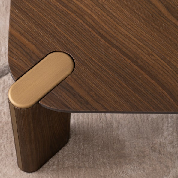 AICO Furniture Amora Cocktail Table in Eggshell Walnut - Luxury Home Furniture (MI)