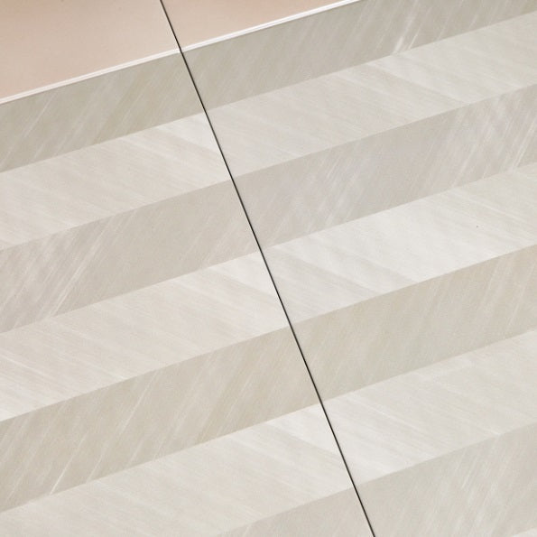 AICO Furniture Carmela Rectangular Dining Table in Shimmer Ivory