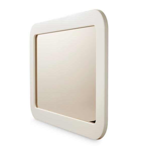 AICO Furniture Wall Mirror in Silken Matte Cream - Luxury Home Furniture (MI)