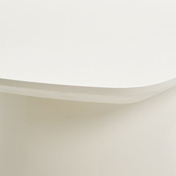 AICO Furniture Le Montreaux Accent Table in Cloud White - Luxury Home Furniture (MI)