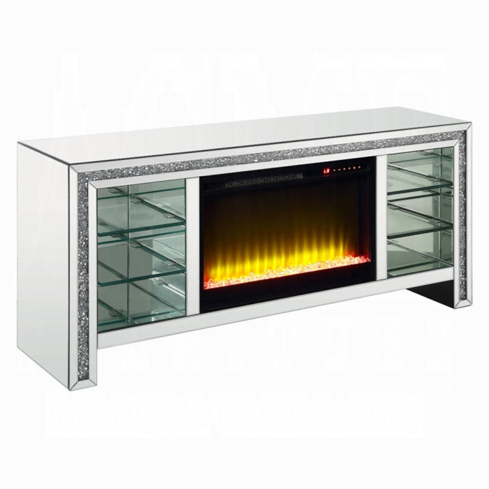 Noralie TV Stand With Fireplace and Led - Luxury Home Furniture (MI)