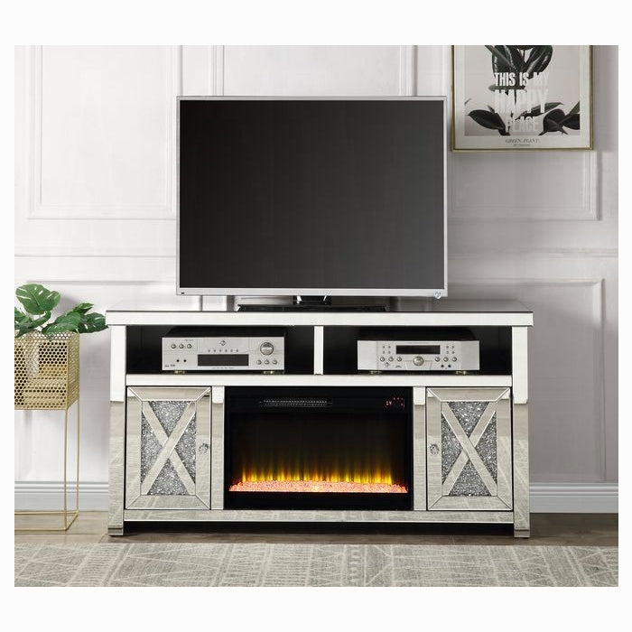 Noralie TV Stand With Fireplace - Luxury Home Furniture (MI)