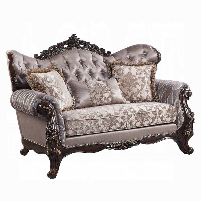Benbek Loveseat With 3 Pillows - Luxury Home Furniture (MI)