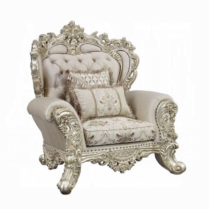 Danae Chair With 2 Pillows - Luxury Home Furniture (MI)