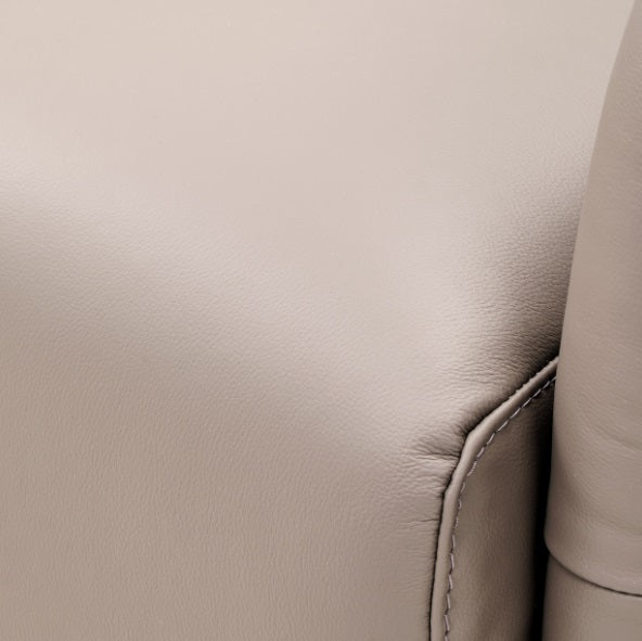 AICO Furniture Mia Bella Bergamo Accent Chair in Stainless Steel - Luxury Home Furniture (MI)