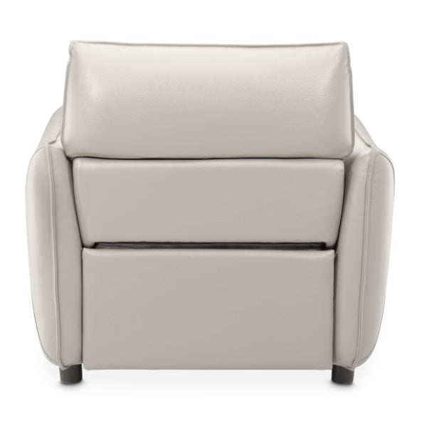 AICO Furniture Verona Matching Chair in Light Gray - Luxury Home Furniture (MI)